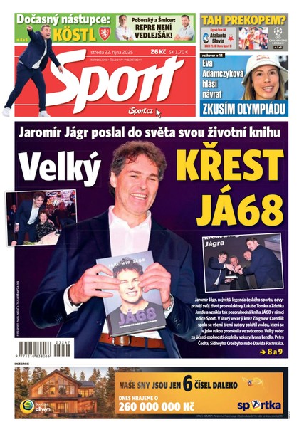 E-magazín Sport - 22.10.2025 - CZECH NEWS CENTER a. s.