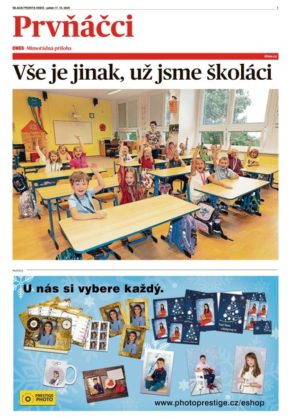 E-magazín Prvňáčci Hradecký - 17.10.2025 - MAFRA, a.s.
