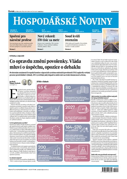 E-magazín HN 207 - 23.10.2025 - Economia, a.s.