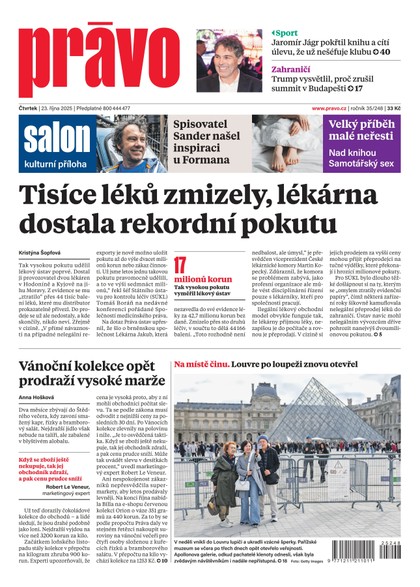 E-magazín Deník Právo - 23.10.2025 - Borgis, a.s.
