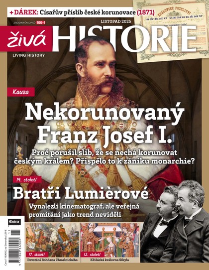 E-magazín Živá historie 11/2025 - Extra Publishing, s. r. o.