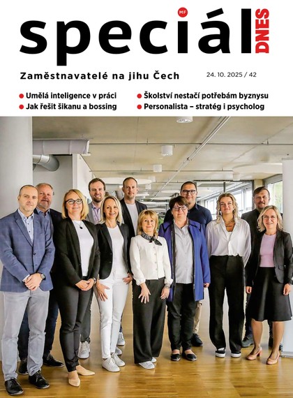 E-magazín Magazín DNES Speciál Jižní Čechy - 24.10.2025 - MAFRA, a.s.