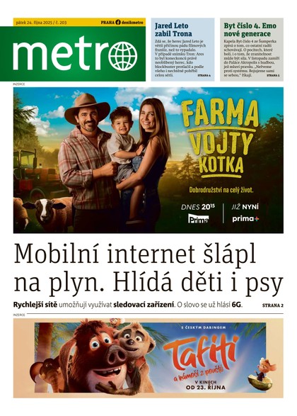 E-magazín METRO - 24.10.2025 - MAFRA, a.s.