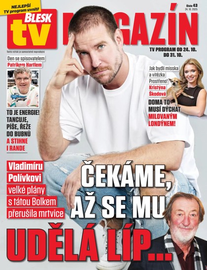 E-magazín Blesk Tv magazín - 24.10.2025 - CZECH NEWS CENTER a. s.
