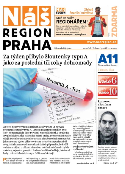 E-magazín Náš Region - Praha 44/2025 - A 11 s.r.o.