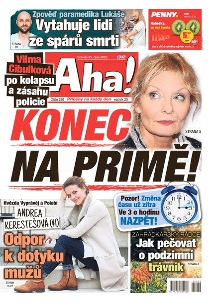 E-magazín AHA! - 25.10.2025 - CZECH NEWS CENTER a. s.