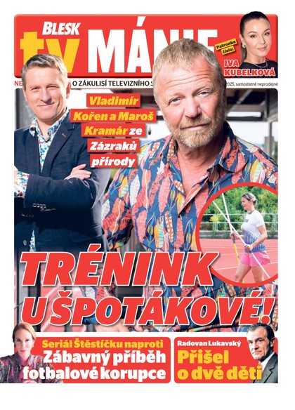 E-magazín Blesk Tv manie - 25.10.2025 - CZECH NEWS CENTER a. s.