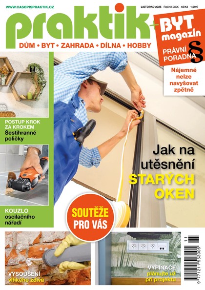 E-magazín PRAKTIK & příloha Byt magazín 11/2025 - Pražská vydavatelská společnost