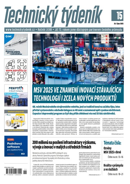 E-magazín Technicky tydenik 15/2025 - Business Media CZ, s.r.o.