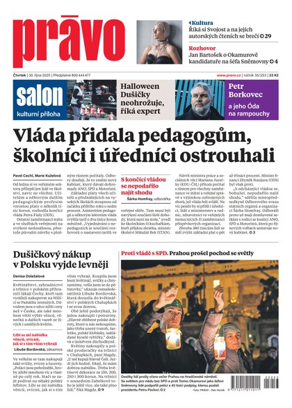 E-magazín Deník Právo - 30.10.2025 - Borgis, a.s.