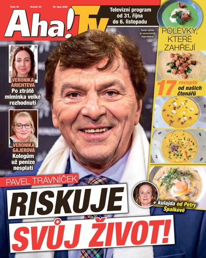 E-magazín AHA! Tv - 30.10.2025 - CZECH NEWS CENTER a. s.
