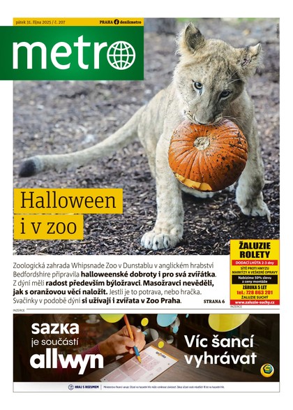 E-magazín METRO - 31.10.2025 - MAFRA, a.s.