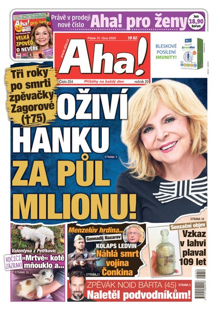 E-magazín AHA! - 31.10.2025 - CZECH NEWS CENTER a. s.