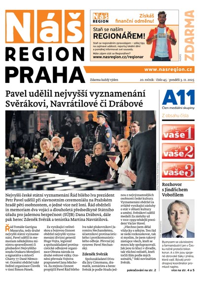 E-magazín Náš Region - Praha 45/2025 - A 11 s.r.o.