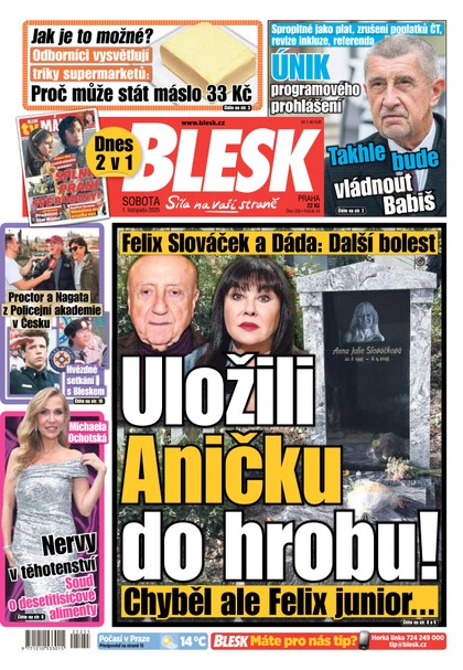 E-magazín Blesk - 01.11.2025 - CZECH NEWS CENTER a. s.