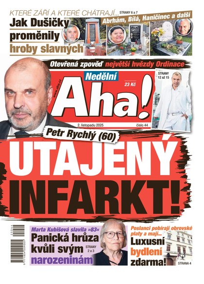 E-magazín NEDĚLNÍ AHA! - 02.11.2025 - CZECH NEWS CENTER a. s.