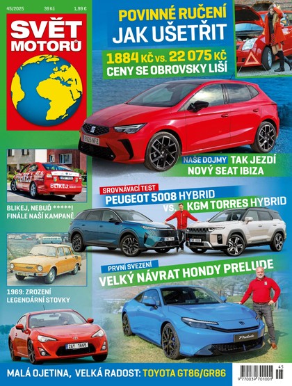E-magazín Svět motorů - 45/2025 - CZECH NEWS CENTER a. s.