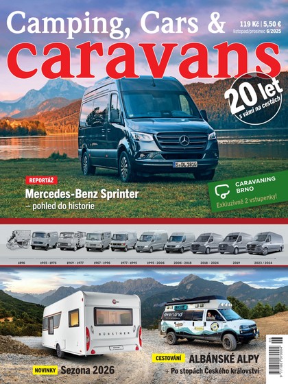 E-magazín Camping, Cars & Caravans 6/2025 - EEZY Publishing
