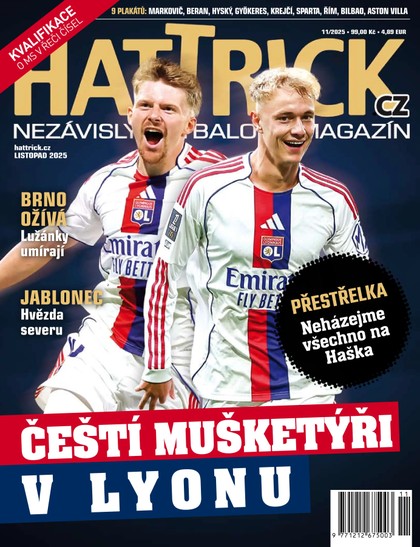E-magazín Hattrick 11/2025 - Watch Star Media s.r.o.