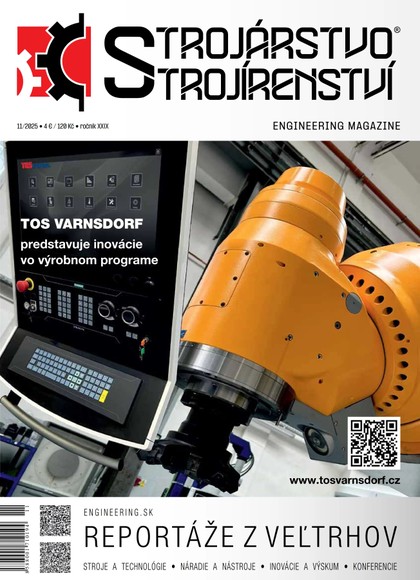 E-magazín STROJÁRSTVO/STROJÍRENSTVÍ 11/2025 - MEDIA/ST s.r.o.