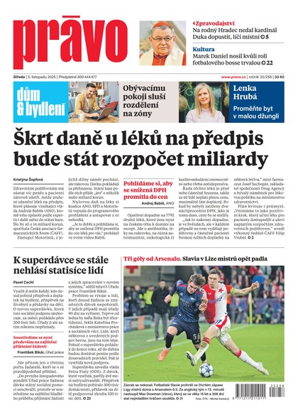 E-magazín Deník Právo - 5.11.2025 - Borgis, a.s.