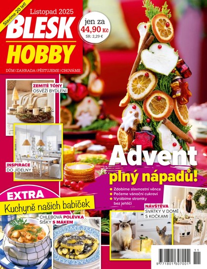 E-magazín BLESK HOBBY - 11/2025 - CZECH NEWS CENTER a. s.