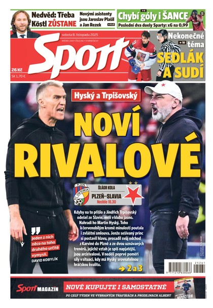 E-magazín Sport - 08.11.2025 - CZECH NEWS CENTER a. s.