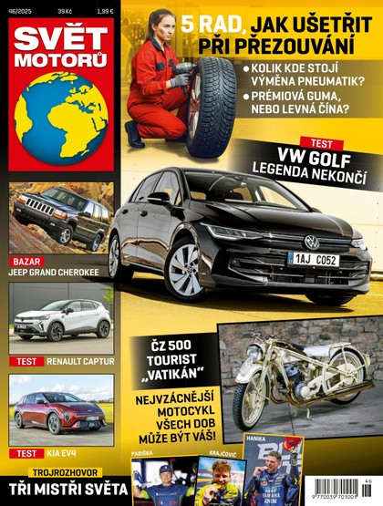 E-magazín Svět motorů - 46/2025 - CZECH NEWS CENTER a. s.
