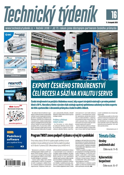 E-magazín Technicky tydenik 16/2025 - Business Media CZ, s.r.o.