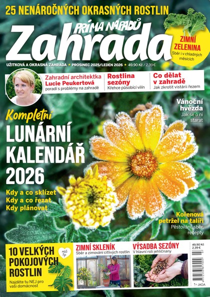 E-magazín Zahrada prima nápadů 12/25-01/26 - Jaga Media, s. r. o.