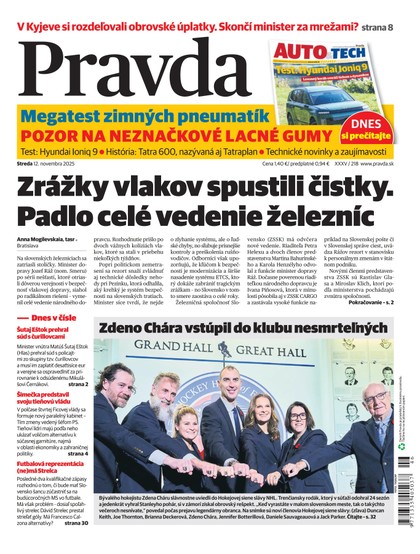E-magazín Denník Pravda 12. 11. 2025 - OUR MEDIA SR a. s.