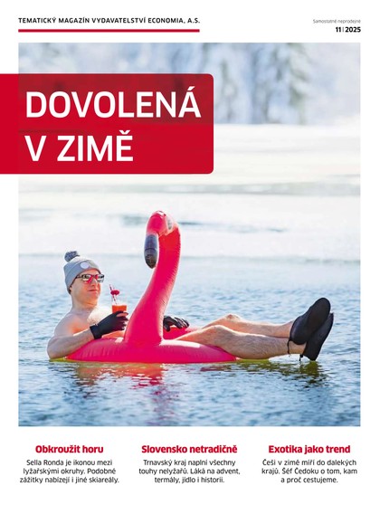 E-magazín HN 220 - 12.11.2025 Dovolená v zimě - Economia, a.s.
