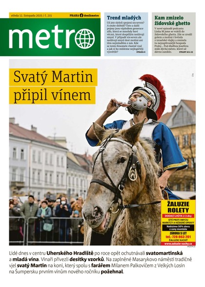 E-magazín METRO - 12.11.2025 - MAFRA, a.s.
