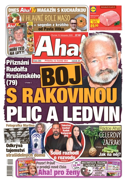 E-magazín AHA! - 13.11.2025 - CZECH NEWS CENTER a. s.