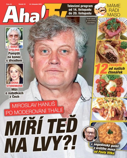 E-magazín AHA! Tv - 13.11.2025 - CZECH NEWS CENTER a. s.