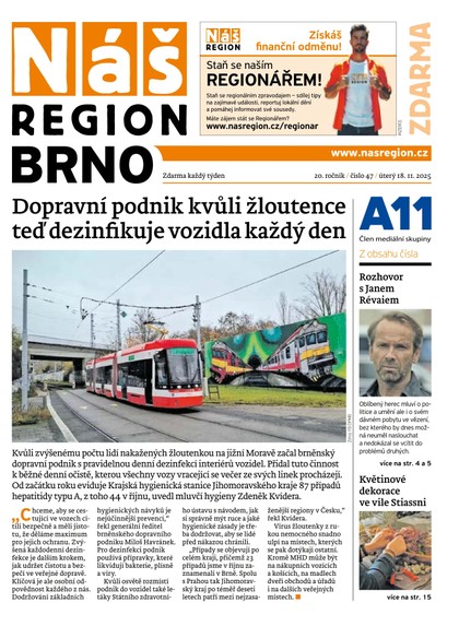 E-magazín Náš Region - Brno 47/2025 - A 11 s.r.o.