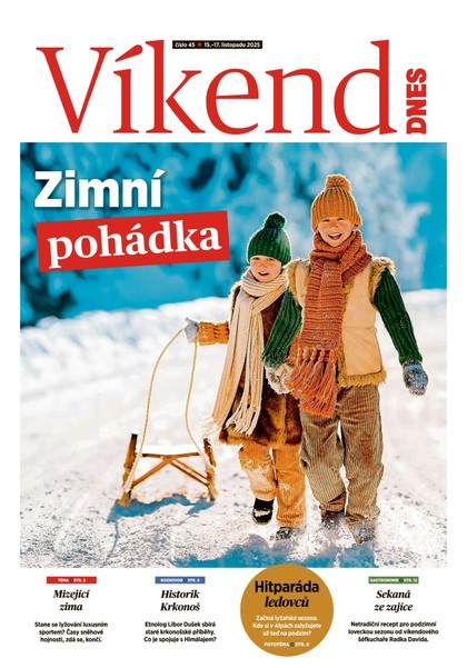 E-magazín Víkend DNES Jižní Čechy - 15.11.2025 - MAFRA, a.s.