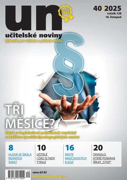 E-magazín Učitelské noviny 40/2025 - GNOSIS s.r.o.