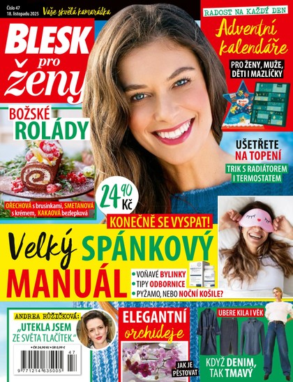E-magazín BLESK PRO ŽENY - 47/2025 - CZECH NEWS CENTER a. s.