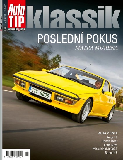 E-magazín Auto TIP klassik - 11/2025 - CZECH NEWS CENTER a. s.