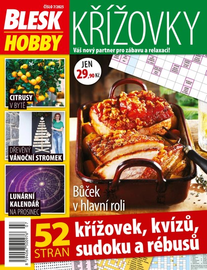 E-magazín Blesk Hobby KŘÍŽOVKY - 07/2025 - CZECH NEWS CENTER a. s.