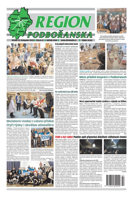 E-magazín Region Podbořanska 47/25 - Ohře Media