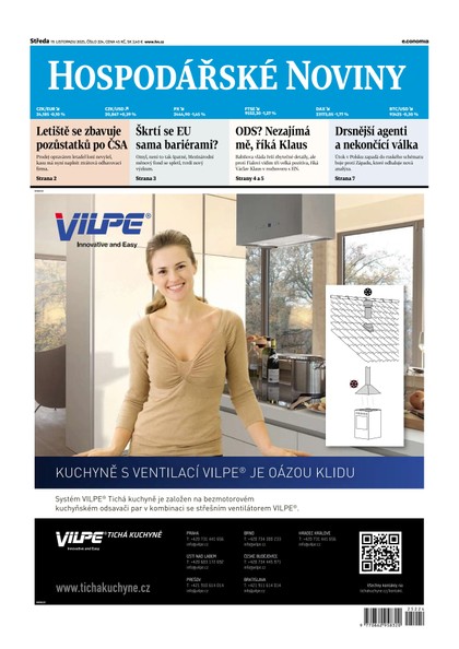 E-magazín HN 224 - 19.11.2025 - Economia, a.s.