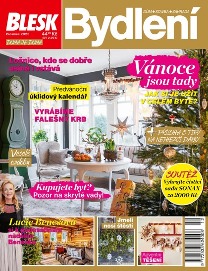 E-magazín BLESK BYDLENÍ - 12/2025 - CZECH NEWS CENTER a. s.