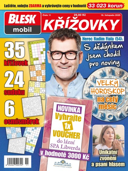 E-magazín BleskMobil KŘÍŽOVKY - 11/2025 - CZECH NEWS CENTER a. s.
