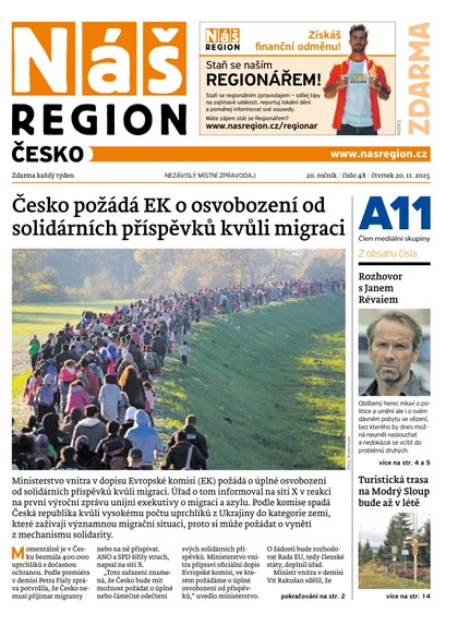 E-magazín Náš Region - Česko 48/2025 - A 11 s.r.o.