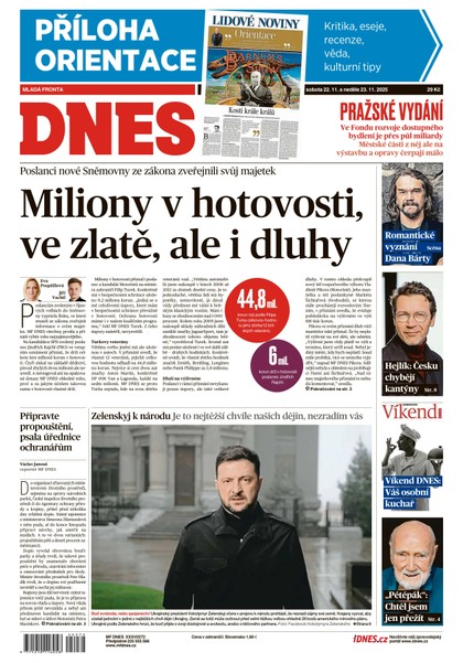 E-magazín MF DNES - 22.11.2025 - MAFRA, a.s.