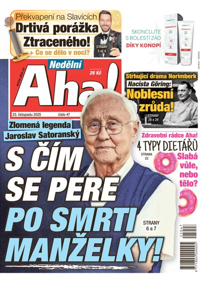 E-magazín NEDĚLNÍ AHA! - 23.11.2025 - CZECH NEWS CENTER a. s.