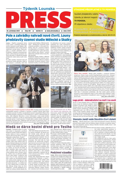 E-magazín Lounský Press 48/25 - Ohře Media
