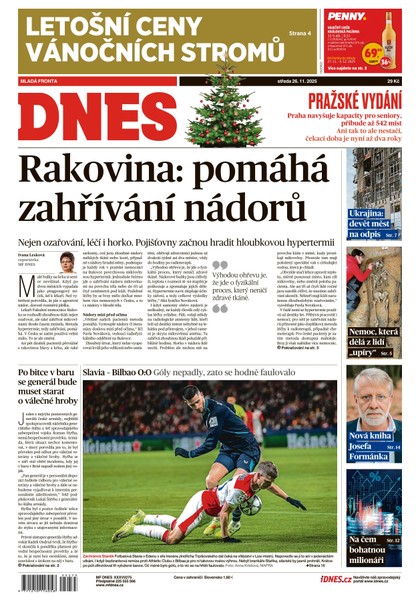 E-magazín MF DNES - 26.11.2025 - MAFRA, a.s.